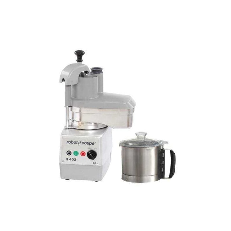 R 402 Combinado Cortador & Fatiador de Legumes 230 V com Disco para Batatas Fritas 8 x 8 - Recondicionado