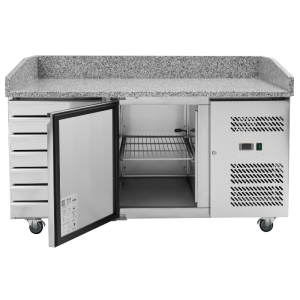 Móvel para Pizza 600x400 - 1 Porta e 7 Gavetas - Dynasteel