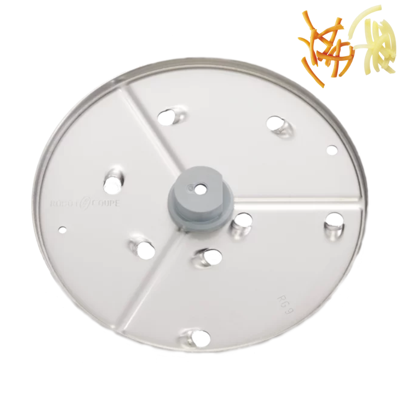 Disco Ralador Tamanho Corte - 9 mm para R101XL / R201XL / R211XL / R301 / R301 Ultra / R 401 / CL20 / R402 / R402 VV / CL 40 Disco Ralador Tamanho Corte - 9 mm para R101XL / R201XL / R211XL / R301 / R301 Ultra / R 401 / CL20 / R402 / R402 VV / CL 40