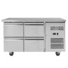 Mesa Refrigerada Positiva - 4 Gavetas Dynasteel: Alta qualidade profissional