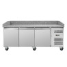 Pizza Cabinet 600x400 - 3 Doors Dynasteel | Quality Stainless Steel