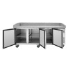 Meuble para Pizza - 3 Portas - Dynasteel