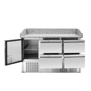 Móvel para Pizza Refrigerado Compacto 600x400 - Dynasteel