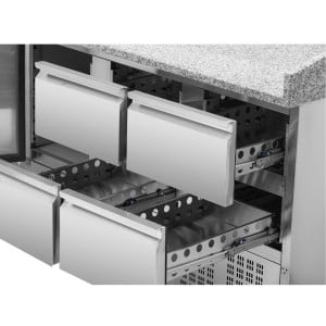 Móvel para Pizza Refrigerado Compacto 600x400 - Dynasteel