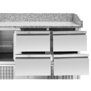 Móvel para Pizza Refrigerado Compacto 600x400 - Dynasteel