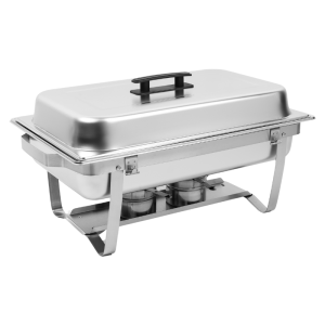 Chafing Dish 9 L - GN 1/1 Eco Dynasteel: mantenha seus pratos quentes