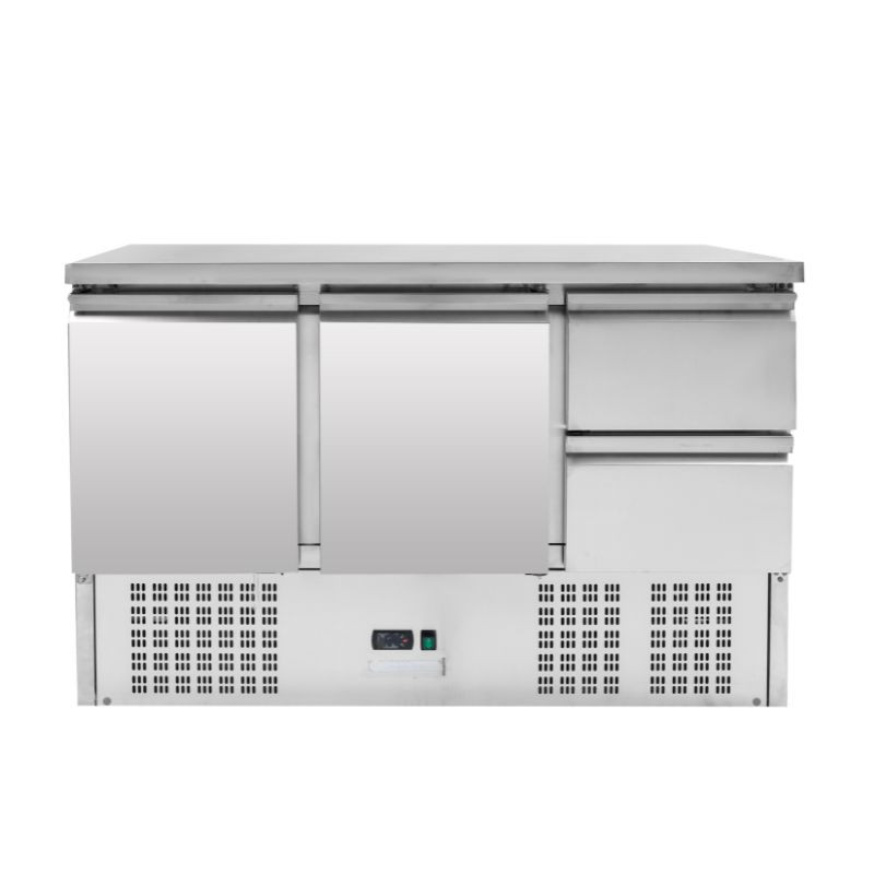 Mesa Refrigerada Positiva Dynasteel GN 1/2 - Armazenamento ótimo