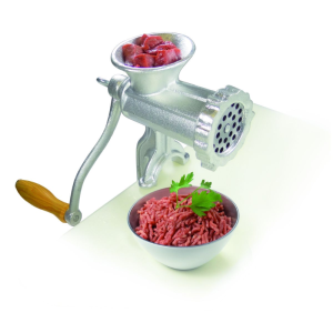 Manual Mincer No. 8 Aluminum Cast Tellier | Professional Minced Meat