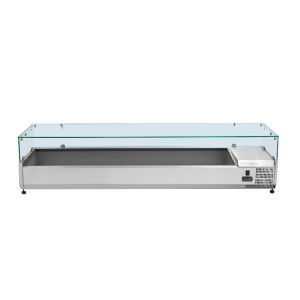 Refrigerated Display Saladette - 9 x GN 1/3 - Dynasteel