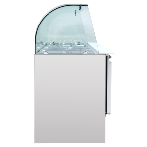 Saladette Refrigerada 4 GN 1/1 - 3 Portas - Dynasteel