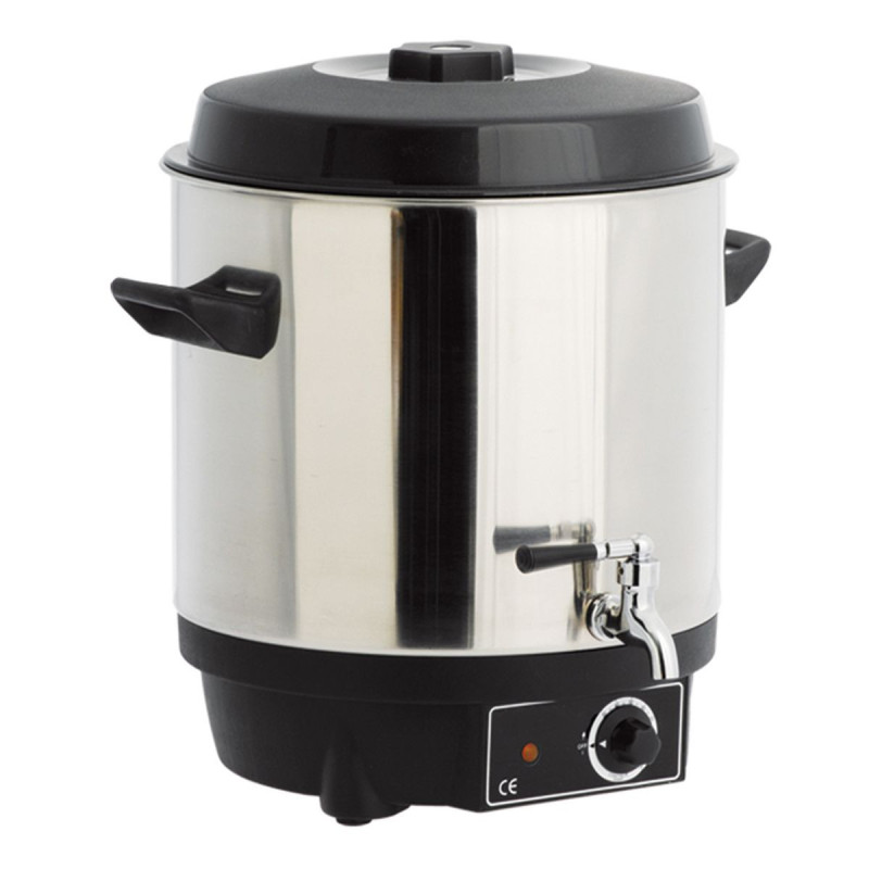 Aquecedor de Água com Torneira 20L Inox