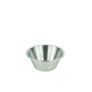 Bacia de Fundo Plano em Inox 24 cm - Qualidade e elegância profissional