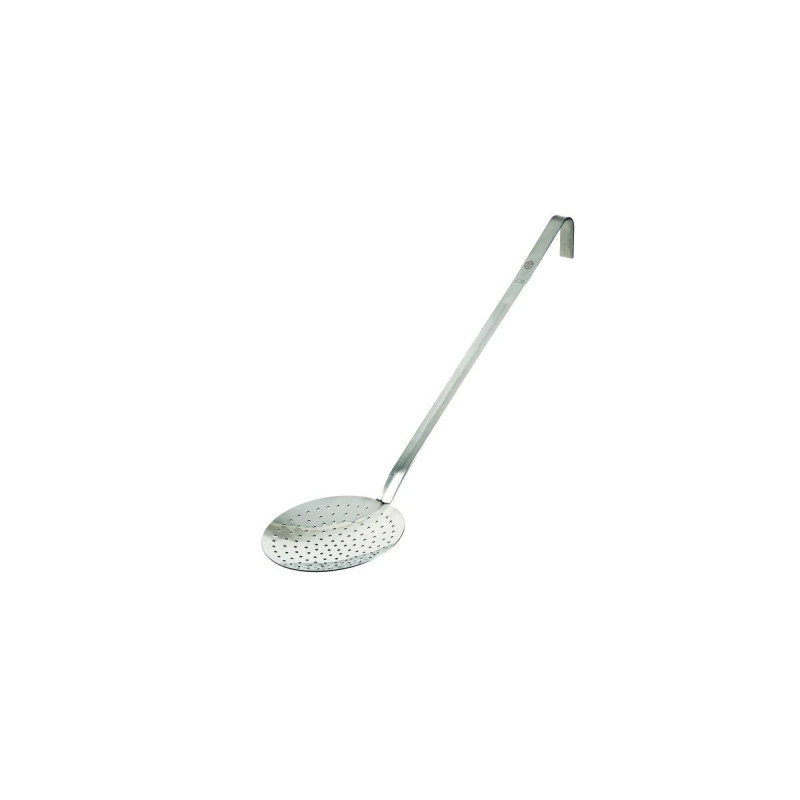 Ecumoire professionnelle Ø 16 cm inox : robustesse et élégance