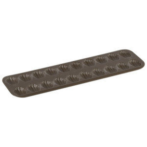 Placa Antiaderente 20 Madeleinettes - Mini madeleines impecáveis