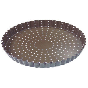 Tourtière Canelada Perfurada Antiaderente Ø320 mm - Cozimento Homogêneo
