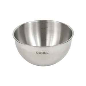 Cul de Poule Fundo Redondo - Inox 24 cm Gobel: Utensílio Pro de Qualidade