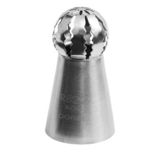 Bico esfera inox Gobel R822 - Ø 24 mm | Acessório de confeitaria profissional