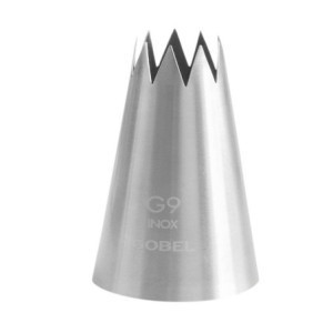 Bico Estriado Inox 9 Dentes Ø19mm Gobel - Qualidade Profissional
