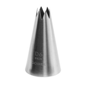 Douille Canelada Inox 6 Dentes Ø11mm - Marca Gobel