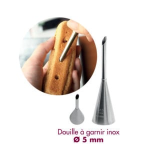 Douille à Garnir Inox Ø 5 mm Gobel - Qualidade Profissional