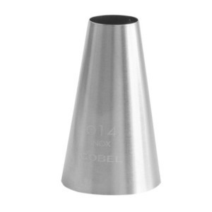 Bico liso inox ⌀ 14 mm Gobel - Decorações precisas e elegantes