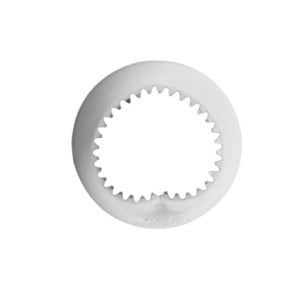 Bico Geométrico Coração Inox - Acessório de Confeitaria