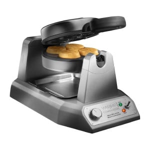 Máquina de Waffles Mini Waring: Faça até 100 waffles por hora.