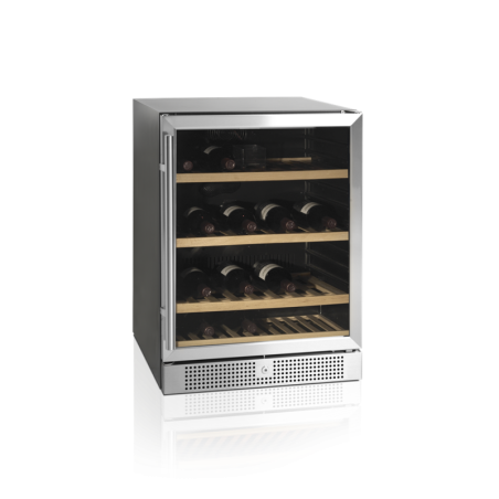 TEFCOLD 155L Stainless Steel Wine Cellar - Contemporary Design & Premium Performance