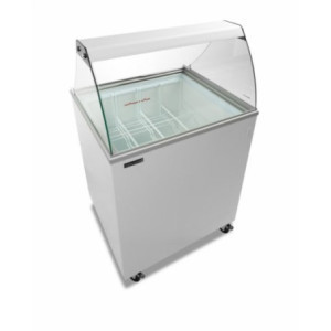 TEFCOLD Ice Cream Display - 191 L Sustainable Freezer