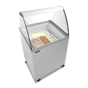 Ice Cream Display - TEFCOLD 176 L: Showcase your ice creams