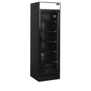 Vitrine Refrigerada para Bebidas TEFCOLD 358L Preto - Design elegante para suas bebidas