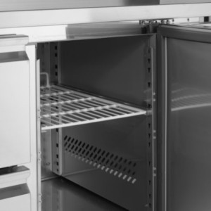 Refrigerador de Balcão CK TEFCOLD: Organização ideal e frescor garantido