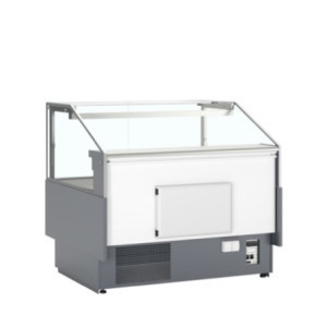 Refrigerated Display Case 311L TEFCOLD: High-end design, ventilated cooling.