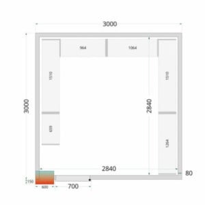 Painel Câmara Fria TEFCOLD - Isolamento ótimo