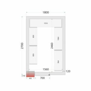 Painel para Câmara Fria TEFCOLD - Isolamento ótimo | Adaptação fácil