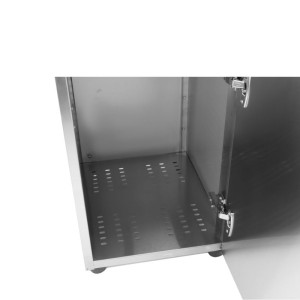 Electric Fryer on Cabinet - 16 L - Dynasteel