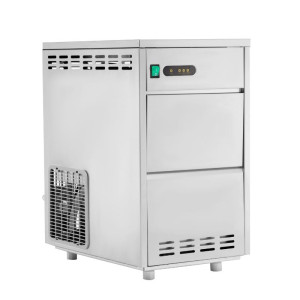 Máquina de Gelo Triturado 30 Kg - Dynasteel: Desempenho poderoso e design em inox