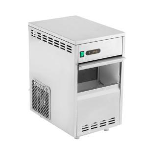 Máquina de Gelo Triturado 30 Kg - Dynasteel: Desempenho poderoso e design em inox