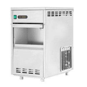 Máquina de Gelo Triturado 30 Kg - Dynasteel: Desempenho poderoso e design em inox