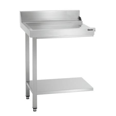 DS-700LI Bartscher draining table in robust stainless steel