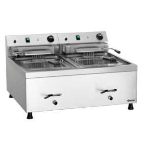 Fritadeira 12L-20 Bartscher | Fritadeira Inox Profissional