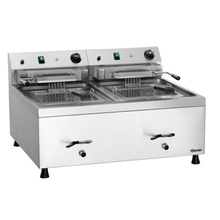 Fritadeira 12L-20 Bartscher | Fritadeira Profissional em Aço Inoxidável