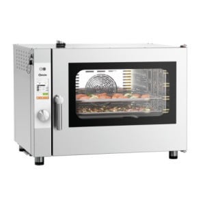 Forno combinado a vapor Silversteam 5111DRS Bartscher | Cozimento performante e versátil