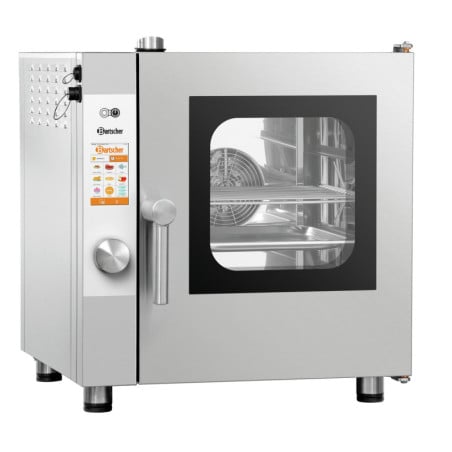 Forno combinado a vapor Silversteam 5230DRS Bartscher - Cozimento performante e preciso