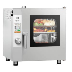 Forno combinado a vapor Silversteam 5230DRS Bartscher - Cozimento performante e preciso