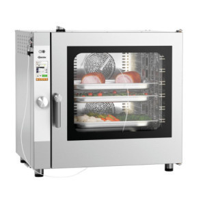 Forno combinado a vapor Silversteam 7111DRS: Cozinha profissional de alta qualidade