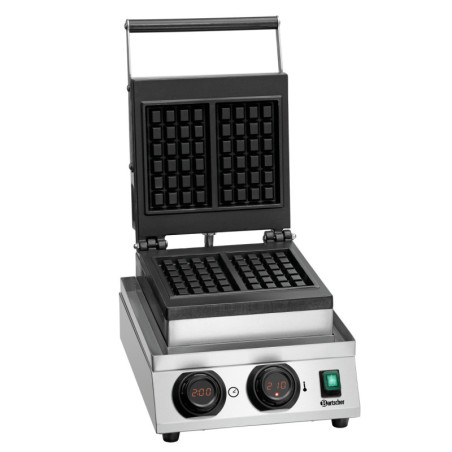 Gofreira profissional MDI 1BW-AL Bartscher | Waffle de Bruxelas e potência 1800W