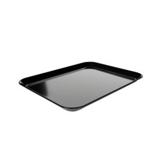 Plat de présentation noir en mélamine 210x280 mm Bartscher - Élégance et professionnalisme en cuisine