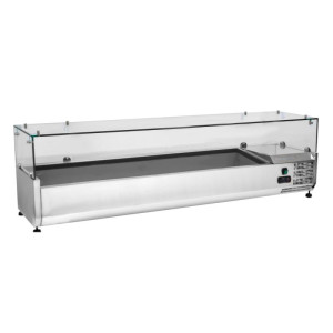 Refrigerated Display Saladette - 8 x GN 1/3 - Dynasteel