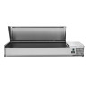 Saladette Refrigerada para Colocar Tampa Inox - 7 x GN 1/3 - Dynasteel